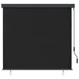 Roller Shade Anthracite Polyester 160x250 cm Retractable 145976