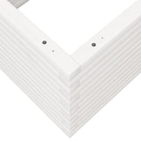 Garden Planter White 110x60x45.5 cm Solid Wood Pine 847284