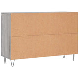 Sideboard Grey Sonoma 101.5x35x70 cm Engineered Wood 827210