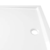 Rectangular ABS Shower Base Tray White 70x100 cm 148906