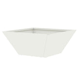 Garden Planter 5 pcs White 35 x 35 x 15 cm Cold-rolled Steel 873799