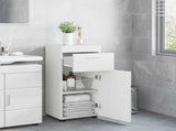 Bathroom Cabinet Set TULUM High Gloss White 37 x 31.5 x 82 cm 880345