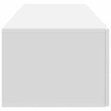 Wall-Mounted TV Cabinet White 98 x 41 x 30 cm Engineered Wood 899035