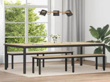 Dining Tables 2 pcs 200 x 100 x 75 cm Engineered Wood 3415385