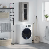 Wall Mounted Cabinet Grey Sonoma 34.5x34x90 cm 828930