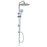 Dual Head Shower Set with Hand Shower Stainless Steel 145056