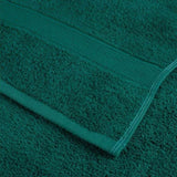 ZNTS Premium Sauna Towels SOLUND 2 pcs Green 80x200 cm 600 gsm 137338