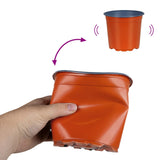 Flower Pot 200 pcs Terracotta 15 x 13 cm Plastic 42029489
