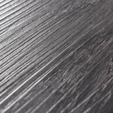 Non Self-adhesive PVC Flooring Planks 5.26 m 2 mm Black and White 245167
