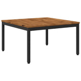 Coffee Table Natural and Black 80 x 80.5 x 45 cm 901286