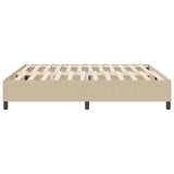 Platform Bed Frame Grey Green 180 x 200 cm Fabric 3337426