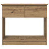 Console Table with Drawers Artisan Oak 85.5x38.5x74.5 cm 861399