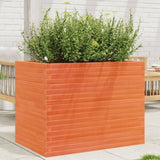 Garden Planter Wax Brown 90x60x68.5 cm Solid Wood Pine 3282501