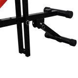 ZNTS Adjustable Sit-up Bench with Barbell and Dumbbell Set 60.5 kg 275348