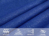 Sunshade Sail 160 g/m Rectangular Blue 6x7 m HDPE 311524
