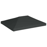 Gazebo Top Cover 310 g/m 4x3 m Grey 44787