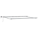 Retractable Awning Manual White 600 x 300 cm Fabric 3331650