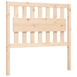 Bed Frame without Mattress 100x200 cm Solid Wood 3194301