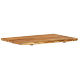 Bathroom Vanity Top Solid Acacia Wood 80x52x2.5 cm 286319