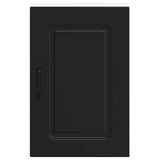 Kitchen Wall Cabinet Kalmar Black Engineered Wood 853548