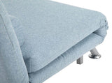 Linen Chair Bed, 3-in-1 Convertible Sleeper Chair with Adjustable Backrest, Pillow, for Living Room, T3398P329600