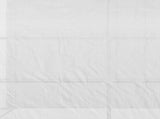 Outdoor Walk-In Greenhouse, Plant Nursery with Zippered Doors, PE Cover and 3-Tier Shelves, White, T3398P318754