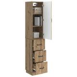 Cabinet Set 2 pcs Artisan Oak 33 x 34.5 x 87 cm Engineered Wood 3416816