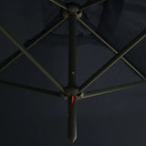 Garden Parasol Anthracite Polyester, Steel Double 312556