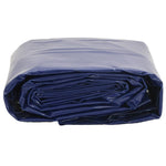 ZNTS Tarpaulin Blue 4x7 m 650 g/m² 156163