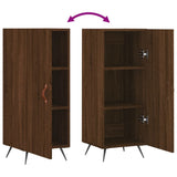 Sideboard Brown Oak 34.5x34x90 cm Engineered Wood 828515