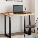 Table Top Rectangular 100x80x2 cm Solid Wood Acacia 4008831