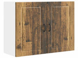 Wall Cabinet PORTO Old Wood 80 x 31 x 80 cm Engineered Wood 885413