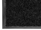 Doormat Washable Black 120x180 cm 323414