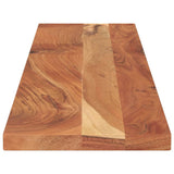 Table Top 160x40x2.5 cm Rectangular Solid Wood Acacia 370912