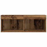 TV Cabinet Set 2 pcs Old wood 80 x 30 x 30 cm Engineered Wood 862201