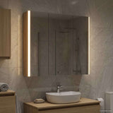Bathroom Mirror Cabinet Sonoma Oak 73.5 x 15.5 x 70 cm 889257