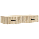 Wall-Mounted Side Table Sonoma Oak 87.5 x 34.5 x 17 cm 899007
