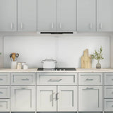 Kitchen Backsplash 2 pcs Transparent 100 x 60 cm Tempered Glass 3415433