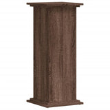 ZNTS Plant Stand Brown Oak 33x33x80 cm Engineered Wood 852975