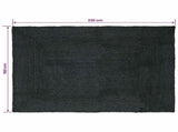 Area Rugs Rectangular Dark Grey 160 x 230 cm Jute 42010439