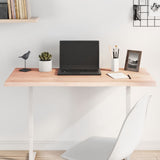 Table Top 100x40x2 cm Untreated Solid Wood Oak Live Edge 363881