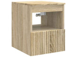 Bathroom Cabinet Set 4 pcs Sonoma Oak Engineered Wood 3406457