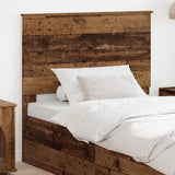 Headboard with Headboard Old Wood 100 cm Engineered wood 887800