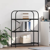 Bookshelf Black Oak 80 x 30 x 109 cm Engineered wood 879845