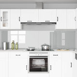 Kitchen Backsplash 2 pcs Transparent 120 x 60 cm Tempered Glass 3415493