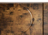 Coffee Table Smoked Oak 102 x 50.5 x 35 cm Engineered Wood 8011455