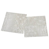 Self-adhesive Flooring Planks 55 pcs PVC 5.11 m Light Grey 324674
