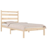 3103638 Bed Frame without Mattress Solid Wood 100x200 cm