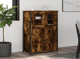 Highboard Smoked Oak 62x32x106.5 cm Engineered Wood 834207