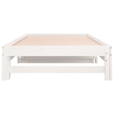 Pull-out Day Bed without Mattress White 2x cm 820433